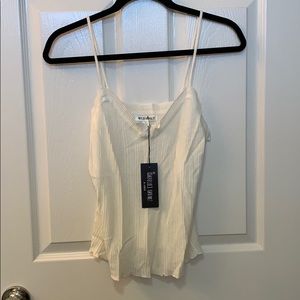 Wild Honey Ivory Spaghetti Strap Tank